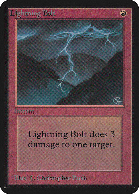 1993 Limited Edition Alpha Lightning Bolt