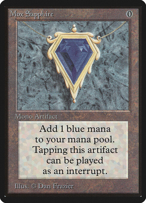 1993 Limited Edition Beta Mox Sapphire