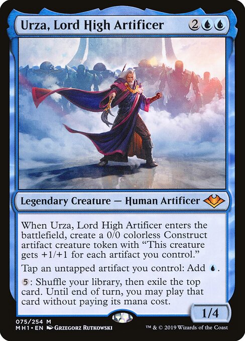 2019 Modern Horizons Urza, Lord High Artificer