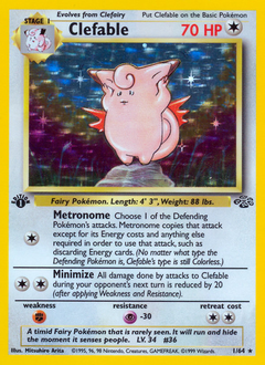 1999 Jungle Clefable Holo