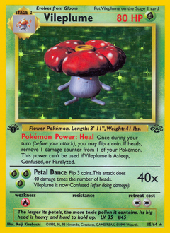 1999 Jungle Vileplume Holo