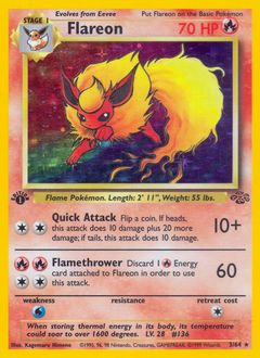 1999 Jungle Flareon Holo