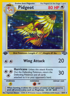 1999 Jungle Pidgeot Holo