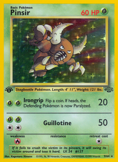 1999 Jungle Pinsir Holo