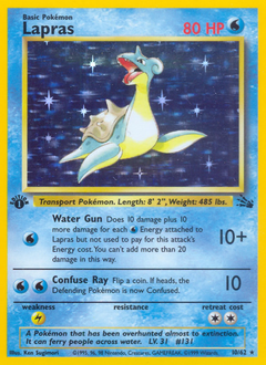 1999 Fossil Lapras Holo
