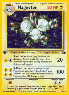 1999 Fossil Magneton Holo