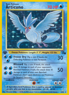 1999 Fossil Articuno Holo