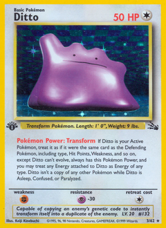 1999 Fossil Ditto Holo