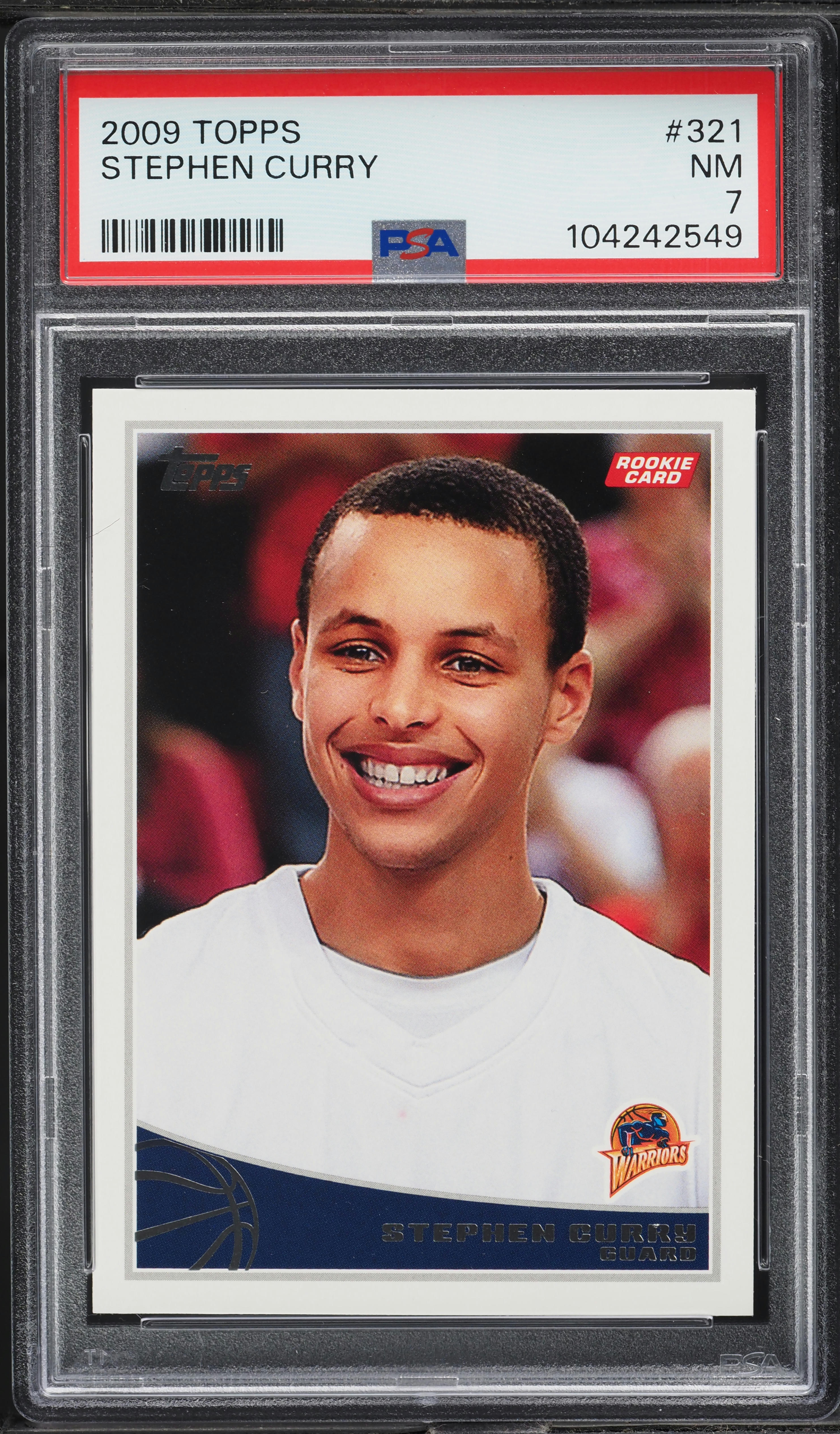 2009 Topps Basketball Stephen Curry Rookie