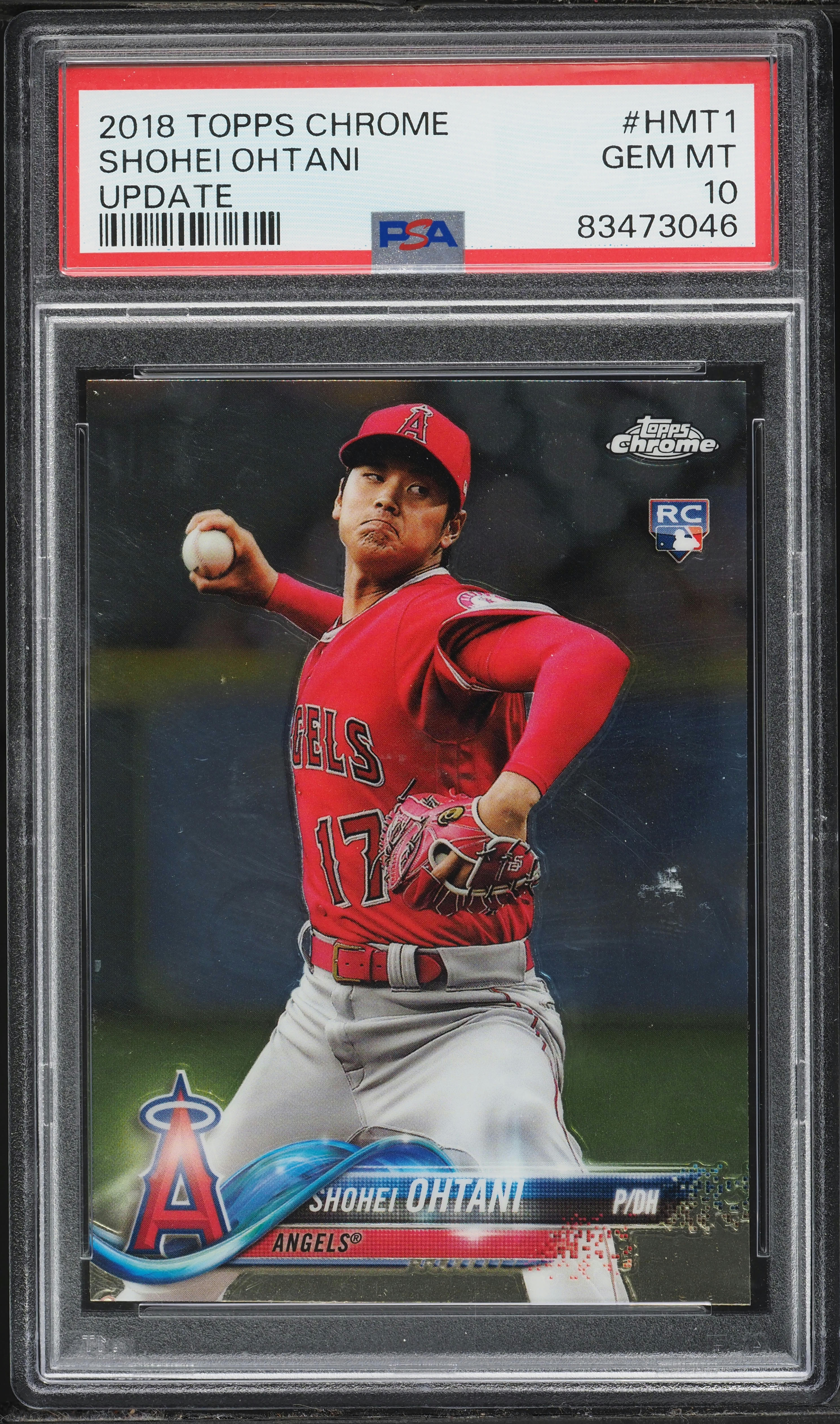 2018 Chrome Update Shohei Ohtani Rookie
